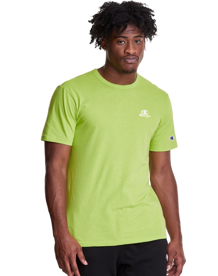 Camiseta Champion Hombre - Lightweight C Logo Applique ( Verde ) 5093874-UR